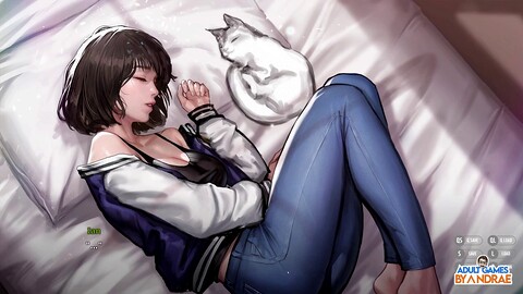 Comes back, 3d hentai, strip game