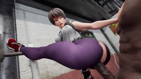 女同, 卡通, 尿道探通术