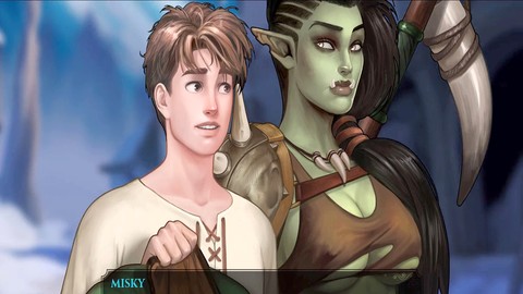 Misskitty2k ramène en ville lors d'une épique aventure de sexe en dessin animé