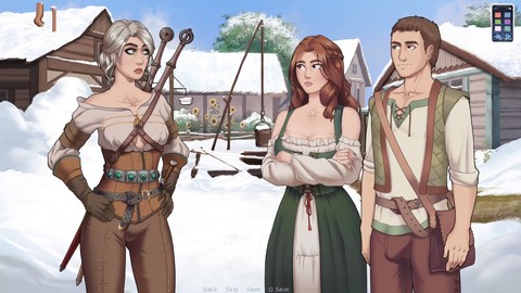 Saga estivale, roman visuel, un anime
